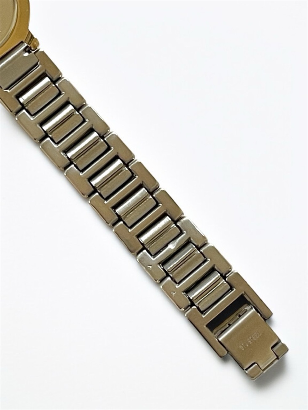 Yves Saint Laurent Two-Tone Gold and Silver Women's Bracelet Watch - Picture 17 of 17
